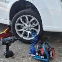 پنچر گیری سیار.پنچری.اپارات لاستیک.امداد پنچری