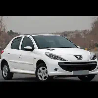 ۲۰۷ پانا ۱۴۰۱ سفید رینگ فولادی فرمان برقی