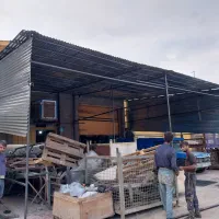 نصب ورق شیروانی و خرپا تضمینی