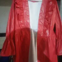 کت چرم قرمز نو برا زمستون ۸۰۰۰۰۰۰