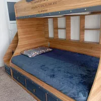 تخت دوطبقه|تشک تختخواب|قرچک, میرزائی جنوبی|دیوار