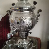 سماوره ازجنس برنج کاملآسالم به علت کبودجاوپول لازم|صنایع دستی و سایر لوازم تزئینی|گلبهار, شهر جدید گلبهار|دیوار