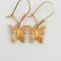 گوشواره طلا آویزی  بچگونه گم کردم