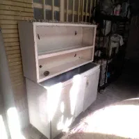 کابینت فلزی سفید بدون پوسیدگی