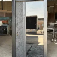 درب ضد سرقت بتن شیشه مدرن  نمای فریم لس کد F002|مصالح و تجهیزات ساختمان|نکا, |دیوار