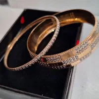 النگو و تکپوش طلا سایز یک