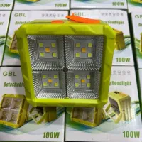 پروژکتور پنل خورشیدی دار اصلی100w