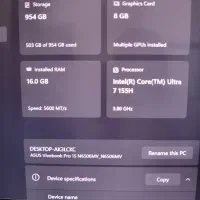 لپ تاپ asus n6506mv