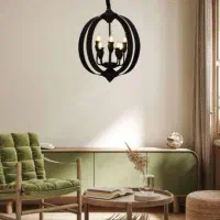 آویز|لوستر و چراغ آویز|یزد, |دیوار