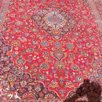 ۳ تخته قالی ۱۲ متری کاشان مارک قطبی دست بافت|فرش|تهران, جنتآباد شمالی|دیوار