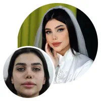 خدمات تخصصی میکاپ و گریم عروس در اهواز
