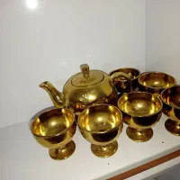 قوری و پارچ لیوان