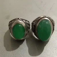 انگشتر عقیق سبز