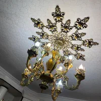 دور لوستر دورلوستر دور چراغ دورچراغ دورلوستری|لوستر و چراغ آویز|تبریز, |دیوار