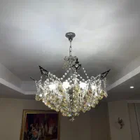 لوستر ۸شاخه با دو عدد دیواری