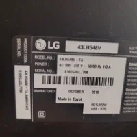 تلویزیون led( ال جی ۴۳) سالم وتمیز