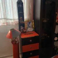 تخت و کمد چوبی|تخت و سرویس خواب|خمین, |دیوار