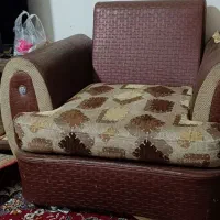 سلام مبل 7نفره سالم بدون شکستگی|مبلمان خانگی و میز عسلی|مشهد, شهید احمدی روشن|دیوار