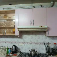 کابینت آشپزخانه بدنه فلزی درب ام‌دی‌اف