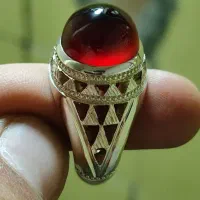 انگشتر فدیوم رسول جم رضایی اسماعیل تبریز عقیق کهنه