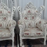 مبل  سلطنتی ۹نفره همراه با دوتا عسلی.شیک و سالم|مبلمان خانگی و میز عسلی|هرسین, |دیوار