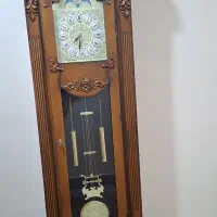 ساعت ایستاده چوبی