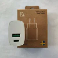 شارژر آیفون.شارژر 25w. کابل