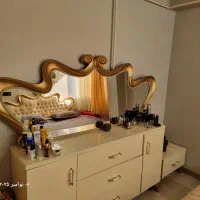 سرویس خواب های گلاس لوکس (تخت،پاتختی و میز آرایش)|تخت و سرویس خواب|لنگرود, |دیوار