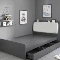 تخت دو نفره یکونیم و یک نفره مدل پرنیا سایز