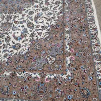 فرش دستبافت کاشان زیبا وکرک وگل ابریشم|فرش|کاشان, درب اصفهان|دیوار