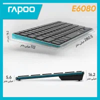 کیبورد بی سیم نازک ترین و سبک ترین|قطعات و لوازم جانبی رایانه|تهران, شهرک شریفی|دیوار