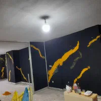 بلکا رومالین  پتینه نقاشی بازسازی جوشکاری