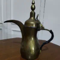 دله قهوه عربی برنجی سنتی (وزن ۵۳۶ گرم)