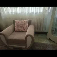 مبل ۷ نفره ۶ میلیون تومان و یک بوفه ۳ میلیون تومان|مبلمان خانگی و میز عسلی|قائم‌شهر, |دیوار