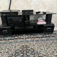 میز تلویزیون شیشه ای