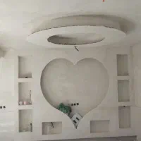 پلاستر با سفیده کاری انجام میدم