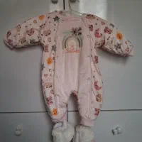 کاپشن نوزادی و کیسه خواب دخترانه