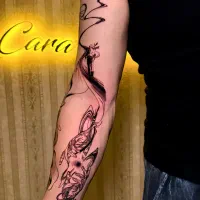 آموزش و انجام تتو بدن با کیفیت اجرای بالا|خدمات آرایشگری و زیبایی|مشهد, دانشجو|دیوار