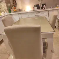 میز ناهار خوری 4نفره|میز و صندلی غذاخوری|تهران, سازمان آب|دیوار