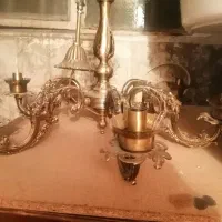 لوستر6شاخه برنز