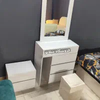 سرویس خواب دو نفره تمام پارچه تدی|تخت و سرویس خواب|آفتاب, |دیوار