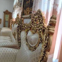 مبل سلطنتی ۹ نفره|مبلمان خانگی و میز عسلی|بیرجند, |دیوار