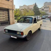 وانت پیکان مدل 87 دوگانه فنی سالم دورنگ