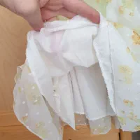 پیرهن مجلسی حریر پرنسسی با آستر نخی|کفش و لباس بچه|تهران, درختی|دیوار