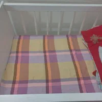 تخت گهواره شو چوبی سفارشی|تخت و صندلی بچه|مشهد, کارمندان دوم|دیوار