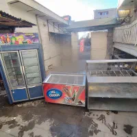 فروش یخچال چهار درب و فریزر بستنی میز تاپینگ