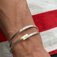 نقره  دستسار با حک دلخواه