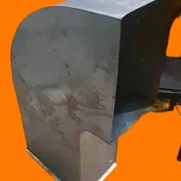 کانال کولر زانویی ۴ گوشه در حد نو