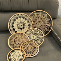 تابلودیوارکوب ماندالا بافی