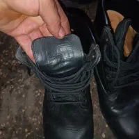 نیم بوت چرم اصل ایتالیایی هک شده|کیف، کفش، کمربند|گرگان, |دیوار